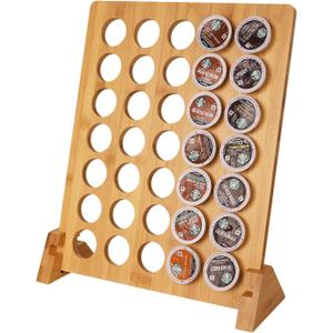 HTB Coffee Pod Stands for K Cup Pods, Kpod Coffee Pods Holder Holds Up 35 Cups,K Cups Holder,Organizer for Home Kitchen Storage, Coffee Station Organizer Accessories
