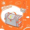 Carrying Case Compatible with Toniebox 2/1 Starter Set, Role Storage Bag with Handle and Shoulder Strap, Portable Travel Organizer Case for Tonies Headphones, Charger and Accessories (Grey)