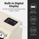 OFFNOVA Immerge CISS DTF with Digital Display, White Ink Circulation System, Extension CISS Ink Tube and Waste Ink Tank/Collector for ET8550 ET8500 L1800 L800 L805 DTF Printer