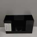 Black Paper Hand Towel Holder Countertop Acrylic Napkin Holders for Bathroom Trifold Paper Towels Dispenser Multifold CFold ZFold Modern Napkin Holder Dispenser for Kitchen Counter Bathroom Toilet