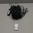 ROSCOO 300 LED String Lights Outdoor, 100FT Warm White Christmas Lights for Outside with Remote, Timer Memory Function, 8 Modes Waterproof Fairy Lights Plug in, for Xmas Tree Bedroom Patio Party