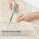 3 x OcePor Non-Adhesive Drawer and Shelf Liner 12IN x 20FTNon Slip Cabinet and Cupboard Liner, Kitchen Cabinet Liners for Shelves, Waterproof Drawer Shelf Liners for Cabinets/Bathroom Cupboard