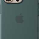 Apple iPhone 16 Pro Silicone Case with MagSafe and Camera Control: Lightweight Phone Case, Wireless Charging Compatible, Smooth Matte Finish; Lake Green