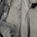 QPAU Inflatable Toddler Travel Bed with Tent, Baby Crib Tent, Portable Kids Air Mattress with Safety Bumpers, Ideal for Home, Grandma's, Camping, Traveling (Grey)