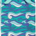 Happy Nappers Pillow & Sleepy Sack Medium Dolphin 54" Comfy, Cozy, Compact, Super Soft, Warm, All Season, Sleeping Bag with Pillow