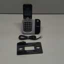 VTech Cordless Phone with DECT 6.0, Full-Duplex Speakerphone, Lighted Display, Backlit Keypad, Caller ID/Call Waiting, Volume Control, Hearing Aid Compatible, Wall Mount | VG131-11 (Black)