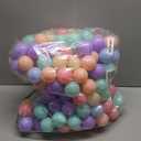 GOGOSO Ball Pits Balls for Toddlers Pack of 200 Plastics Shape Ball Non-Phthalate Non-BPA Non-Toxic 2.2-Inch Crush Proof Play Balls (Macaron Colors)