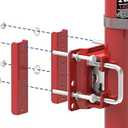 Upgraded Spoke Wheel Trailer Jack, 10" Vertical Movement, 1500 lbs, for RV, Boat, Trailer and More