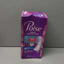 Poise Ultra Thin Incontinence & Postpartum Pads for Bladder Leaks, 7 Drop Ultra Absorbency, Long Length, 22 Count 
