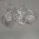 3-Piece Mixer Attachment Kit for KitchenAid 4.5/5 QT Tilt-Head Mixers, Stainless Steel K45WW Wire Whip, K45DH Dough Hook & K45B Coated Flat Beater, Baking Essentials Set, Dishwasher Safe