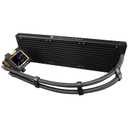 Thermalright FW360 X Black CPU AIO Cooler,PC 360 Specification Water Cooler System,IPS LCD Screen with 320 * 240 Resolution,for AM5&Intel LGA1700/1851,High Performance Pump,