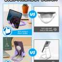 6 x Gifts for Mothers Day Mom Wife Cell Phone Holder: Funny Gifts for Teenager Tween Women Daughter Thumb Up Cell Phone Stand Stand Stocking Stuffers Birthday Gadget for Teen Girl Gift Trendy Stuff Ideas