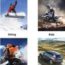 2 Pack Motorcycle Dirt Bike Goggles for Men Women, MX UTV Racing Riding Windproof Dustproof Goggles, Off Road Goggle (Pink Frame Colorful and Blue Frame Colorful)