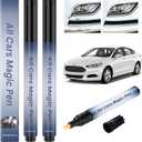 All Cars Magic Pen, 2 Pcs Car Scratch Repair Pen Set, Car Scratch Remover Pen for Vehicles- Quick Fix for Scratches and Paint Damage, Weatherproof Magic Pen Fits All Car Colors