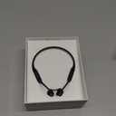 SHOKZ OpenRun Pro-Bone Conduction Headphones, Open-Ear Bluetooth Wireless Sport Headphones for Running and Workout, Sweat Resistant, Long Battery Life, Premium Deep Bass, Micwith Hair Band, Black