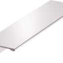 Amerock | Cabinet Pull | Polished Chrome | 5-1/16 inch (128 mm) Center to Center | Edge Pull | 1 Pack | Drawer Pull | Drawer Handle | Cabinet Hardware