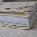 Mattress Topper Sheet Protector Underblanket Extra Thick Mattress pad Cover Woolmark Under Blanket (Queen 60" x 80" - 150 x 200 cm)