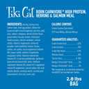 Tiki Cat Born Carnivore High Protein Dry Cat Food, Herring & Salmon Meal, 2.8 lbs. Bag