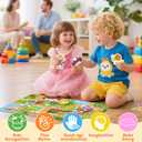 Fridge Magnets for Toddlers 1-3, Refrigerator Magnetic Toys for Baby Boys Girls, 35 PCS Foam Farm & Animals, Preschool Learning Games, Ideal Educational Birthday Gift for Kids Ages 3 4 5 Years Old