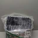 Sherpa Fleece Weighted Blanket with 3D Ribbed Stripes, 15 lbs Soft Flannel Heavy Throw Blanket for Couch Full Size Bed, Heavy Thick Blankets with Glass Beads, Great for Deep Sleep, 60" x 80"