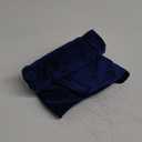 MIULEE Pack of 2 Navy Blue Decorative Velvet Throw Pillow Cover Soft Pillowcase Solid Square Cushion Case for Sofa Bedroom Car 20x20 Inch 50x50 cm