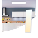 LEONLITE 120-277V 1x4 LED Flat Panel Light Surface Mount, 40W/30W/20W, 4400 LM, 4 Ft. Ceiling Lighting, 0-10V Dimmable, Flush Mount Panel Ceiling Light, 3500K/4000K/5000K, Built-in Driver, UL, White