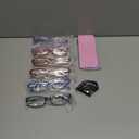 Gaoye 2.5 Reading Glasses for Women, 6 pack Fashion Readers for Women Spring Hinge Eye Glasses, Blue Light Reading Glasses (*C1 Mix Color)