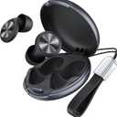 Ear Plugs for Noise Cancelling, Soft Ear Plugs for Concert, 20~30dB Reusable Ear Plugs for General Noise Reduction with 8 Ear Tips, Silicone Hearing Protection Earplugs for Sleep, Study (Black)