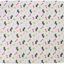 Washable Pee Pads for Dog Reusable Pet Urine Pad Washable Dog Cat Diaper Mat 3 Layer Absorbent Dogs Diapers Pads Bone Paw Print for Sofa Bed Floor(Color3,80X90CM)