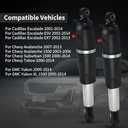 2PCS Rear Air Shock Absorber Suspension Compatible with 2002-2014 Cadillac Escalade ESV EXT Chevy Avalanche Suburban Tahoe GMC Yukon XL 1500, 25979391 19302786,23487280