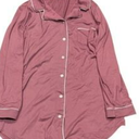 Ninewest Women's Long Sleeves Sleepwear Blouse, Pink M  