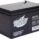 Interstate Batteries 12V 12Ah Battery (F2 Terminal) SLA AGM VRLA Rechargeable Replacement for Electric Fences, Generators, Medical Devices, Universal Power (SLA1104)