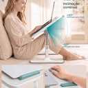 SONGMICS Laptop Bed Desk, Adjustable Lap Desk for Bed with 8 Heights