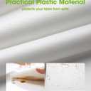 2 x Pureegg Plastic Table Cloth 10 Pack, 54 x 108 Inch Disposable Table Cloths for Party, Picnic and Wedding, Rectangle, White