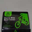 Zacro Bike Seat Cushion - Gel Padded Bike Seat Cover for Men Women Comfort, Extra Soft Exercise Bicycle Seat Compatible with Peloton, Outdoor & Indoor Bike Saddles (Black)