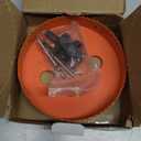 6 Inch Hole Saw with Arbor for Metal Wood and Plastic Cutting, 152mm Bi-Metal Hole Cutter for Different Project with Smooth and Flat Drilling Edge, Fast Chip Removal, Handy Hole Saw Kit Set