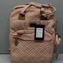 Dikaslon Diaper Bag Backpack with Portable Changing Pad, Pacifier Case and Stroller Straps, Large Unisex Baby Bags for Boys Girls, Multipurpose Travel Back Pack Moms Dads, Pink