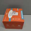 20 Pack No Drill Curtain Rod Brackets, Adhesive Rods Holder, No Drilling Curtains Hooks, Nail Free Stick on Curtain Hangers, Wall Damage-Free Clear Buckle for Bathroom, Living Room, Kitchen