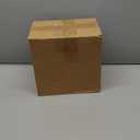 Menkxi 4 Pcs Storage Bins with Lids Plastic Stackable Containers for Organizing Shelves Christmas Ornament Box Baskets(Beige,Small)