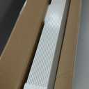 Upgraded 3 FT Baseboard Heater Cover with Left and Right Endcaps, Galvanized Steel Easy Slip-On Heater Cover for Replacing Old and Rusty Looking Electric and Hydronic Base board Heat Covers