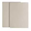 ILOFRI Leather Repair Patch 8x11 inch 2 Pcs, Durable Self Adhesive Vinyl and Leather Repair Kit for Couch, Car Seats, Boat Seat, Furniture, Upholstery, Auto Interior, Sofa, Chair - Ivory