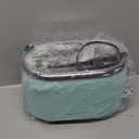 Mueller Retro Toaster 2 Slice with 7 Browning Levels and 3 Functions: Reheat, Defrost & Cancel, Stainless Steel Features, Removable Crumb Tray, Under Base Cord Storage, Turquoise