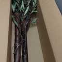 Olive Tree Light, 6FT 216 LED Lighted Olive Tree, Artificial Greenery Trees with Lights for Indoor Outdoor Home Bedroom Party Holiday Decoration