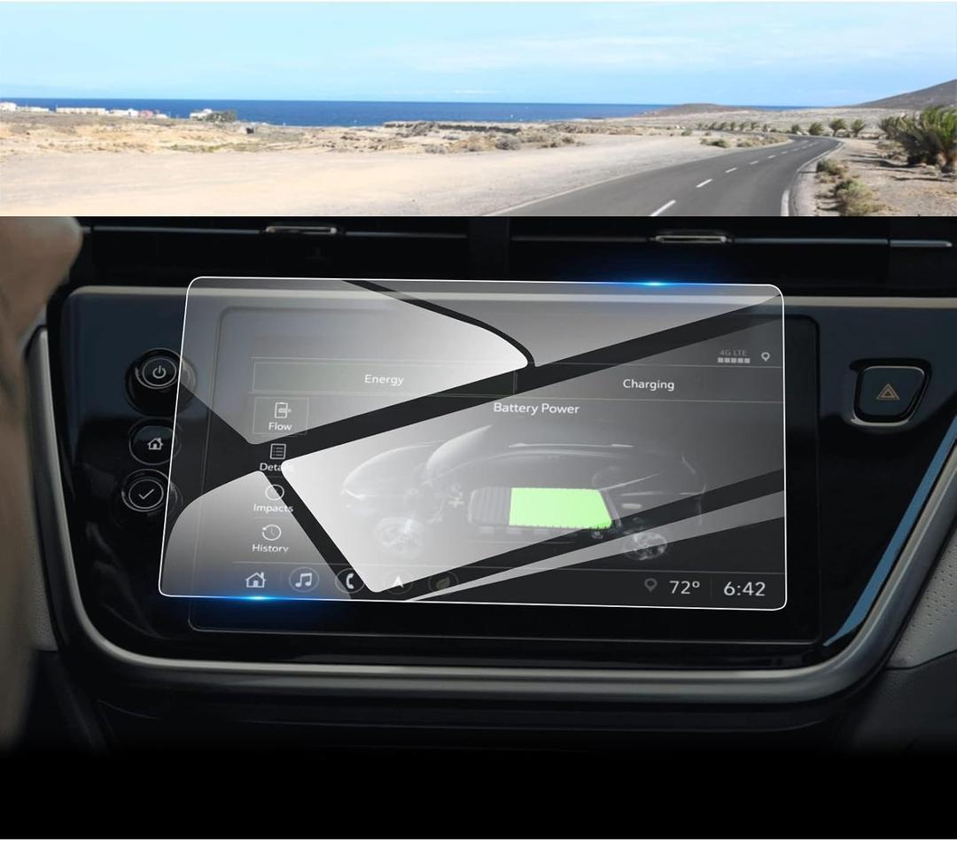 2022 2023 Chevy Bolt EUV Screen Protector, for Bolt EV Screen Protector 10.2-inch Touch Screen, 9H Tempered Glass 2022 2023 Bolt EUV/EV Accessories Anti-Fingerprint HD Transparent 10.2"