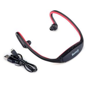 Generic Sport Wireless Bluetooth Stereo Headphone Headset for Smartphone Cellphone BLACK