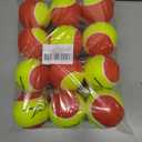 2 x Tennis Balls, Low Pressureless Tennis Balls for Beginners, Made of Premium Durable Felt, Idea for Little Beginner Practice (36Ft (75% Slower Speeds))