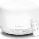 InnoGear 500ml Essential Oil Diffuser with Remote Control, Premium Ultrasonic Aromatherapy Diffusers Scent Humidifier Vaporizer Auto-Off Timer for Large Room Home, White