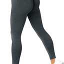 SUUKSESS Women Scrunch Butt Lifting Seamless Leggings Booty High Waisted Workout Yoga Pants (Medium, #1 Acid Wash Black)
