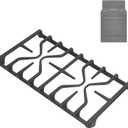 WB31X27151 Stove Grate Replacement Parts for GE Gas Stove, Gas Stove Grates Replacement for General Electric Gas Range Side Burner Grate, Stove Surface Top Center Grate, 1-Pack