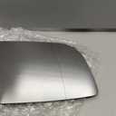 X AUTOHAUX Car Rearview Mirror Glass Replacement with Backing Plate Heated Right Passenger Side for BMW 550i 525i 528i